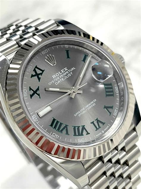 rolex wimbledon dial colors.